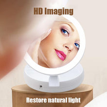 Load image into Gallery viewer, Foldable Double-sided Vanity Mirror