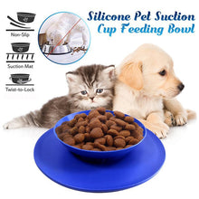 Load image into Gallery viewer, Silicone Suction Pet Feeding Bowl Mat