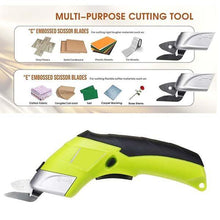 Load image into Gallery viewer, Cloth Leather Tailor Electric Scissors