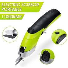 Load image into Gallery viewer, Cloth Leather Tailor Electric Scissors
