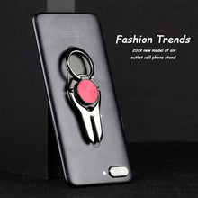 Load image into Gallery viewer, 2-in-1 Mobile Phone Ring Holder Car Bracket