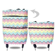 Load image into Gallery viewer, 2 In 1 Foldable Shopping Cart