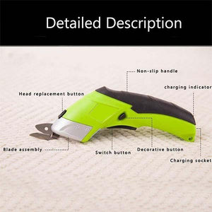 Cloth Leather Tailor Electric Scissors