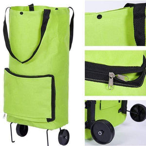 2 In 1 Foldable Shopping Cart