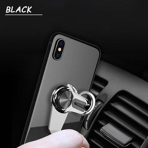 2-in-1 Mobile Phone Ring Holder Car Bracket