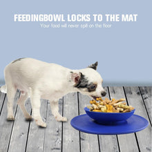 Load image into Gallery viewer, Silicone Suction Pet Feeding Bowl Mat
