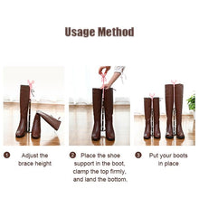 Load image into Gallery viewer, Adjustable  Boot Shaper Stands (2 Pcs)
