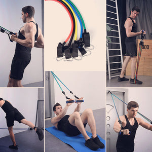 11PCS Resistance Bands