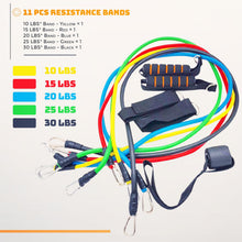 Load image into Gallery viewer, 11PCS Resistance Bands
