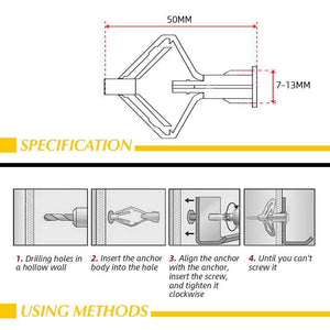 Aircraft Expansion Anchor Bolt (Buy More,Save More)