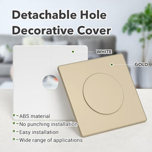 Detachable Hole Decorative Cover