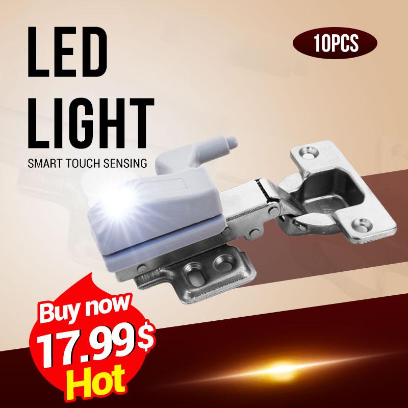Smart Touch Sensor Cabinet LED Light（10pcs）