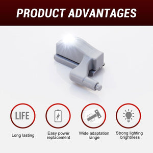 Smart Touch Sensor Cabinet LED Light（10pcs）