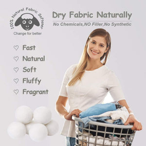 6pcs Wool Dryer Balls