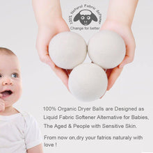 Load image into Gallery viewer, 6pcs Wool Dryer Balls
